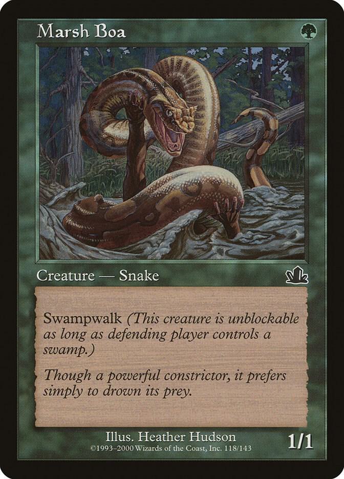 Marsh Boa, Prophecy 118