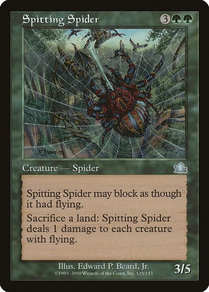 Spitting Spider, Prophecy 125