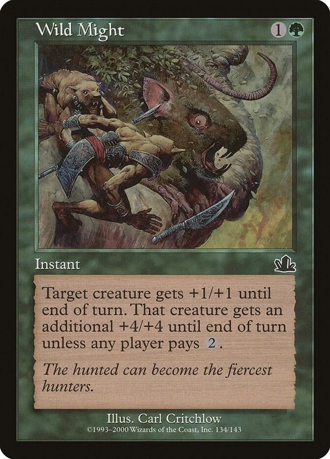 Wild Might, Prophecy 134