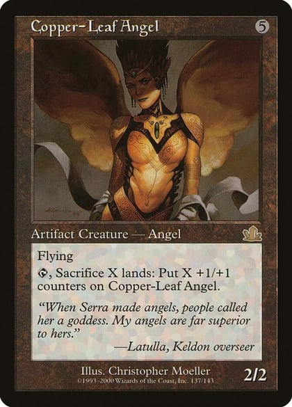 Copper-Leaf Angel, Prophecy 137