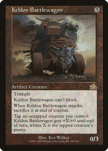 Keldon Battlewagon, Prophecy 139