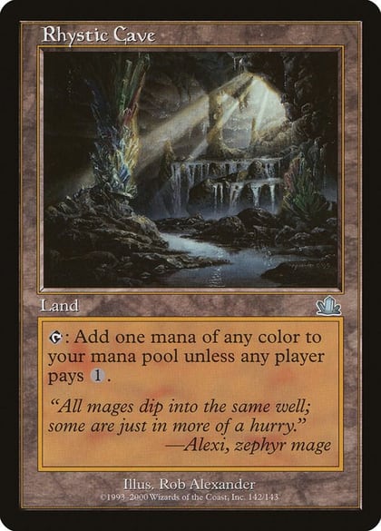 Rhystic Cave, Prophecy 142