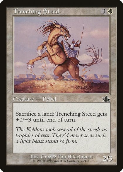 Trenching Steed, Prophecy 26