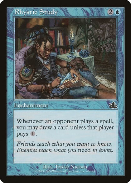 Rhystic Study, Prophecy 45