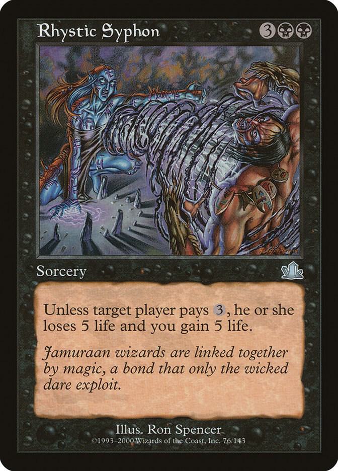 Rhystic Syphon, Prophecy 76