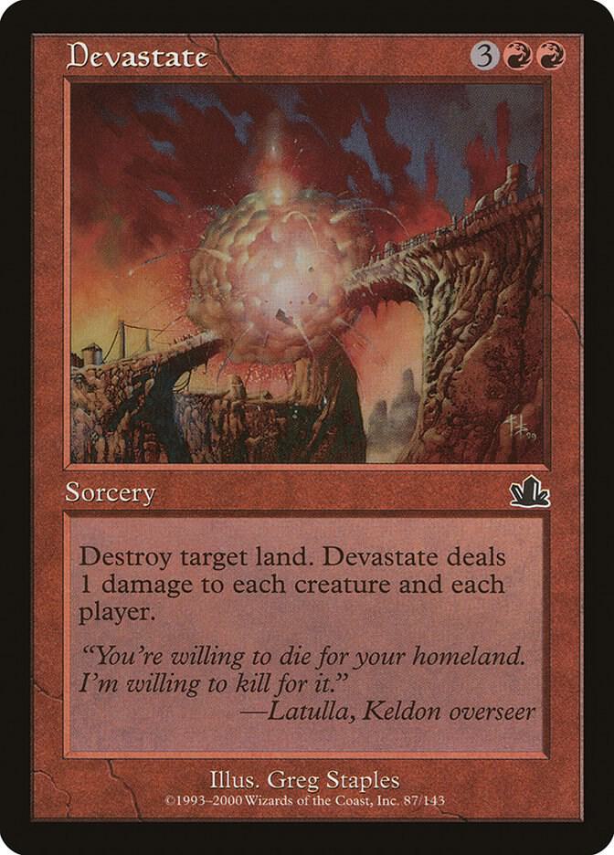Devastate, Prophecy 87