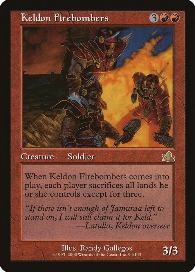 Keldon Firebombers, Prophecy 94