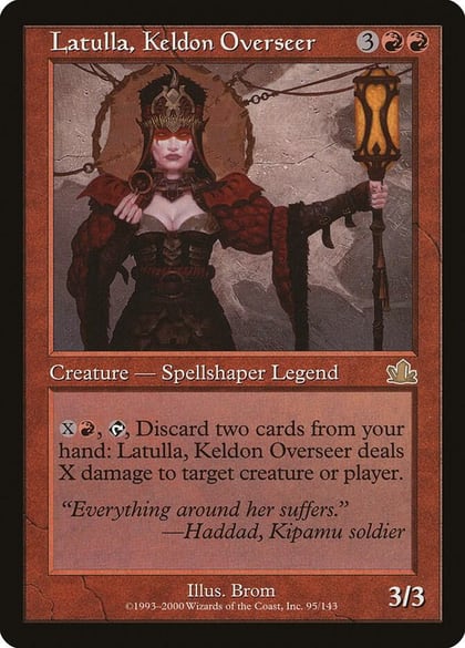 Latulla, Keldon Overseer, Prophecy 95