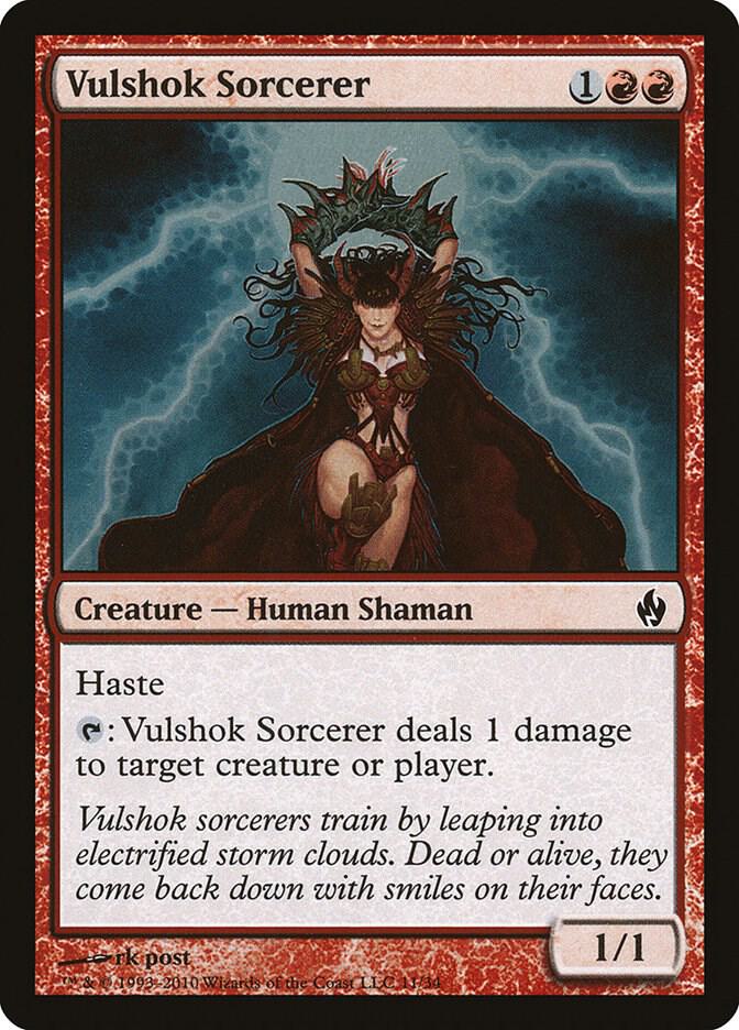 Vulshok Sorcerer, Premium Deck Series: Fire and Lightning 11