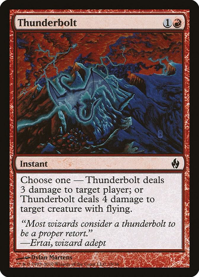 Thunderbolt, Premium Deck Series: Fire and Lightning 19
