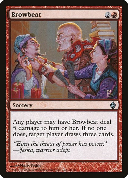 Browbeat, Premium Deck Series: Fire and Lightning 21