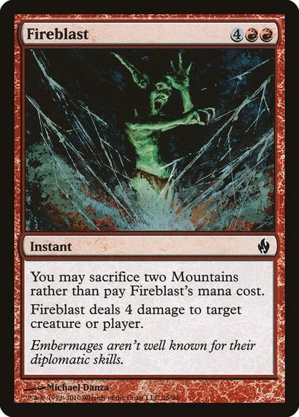 Fireblast, Premium Deck Series: Fire and Lightning 26