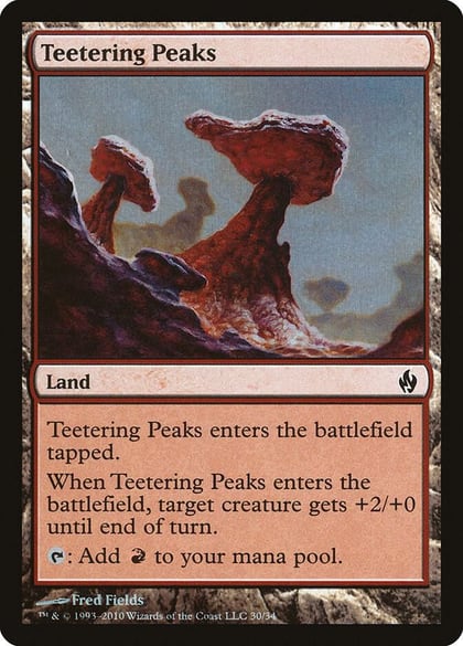 Teetering Peaks, Premium Deck Series: Fire and Lightning 30