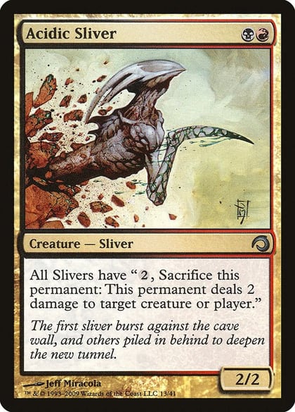 Acidic Sliver, Premium Deck Series: Slivers 13