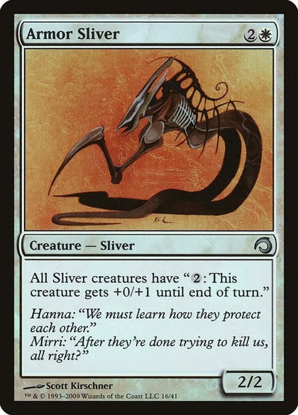 Armor Sliver, Premium Deck Series: Slivers 16