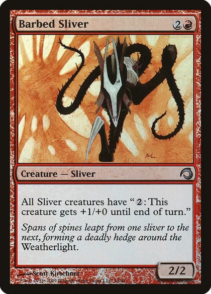 Barbed Sliver, Premium Deck Series: Slivers 18