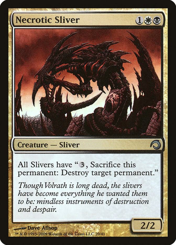 Necrotic Sliver, Premium Deck Series: Slivers 20