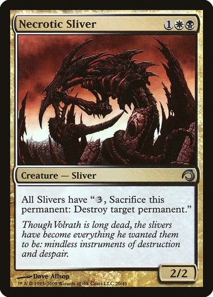 Necrotic Sliver, Premium Deck Series: Slivers 20