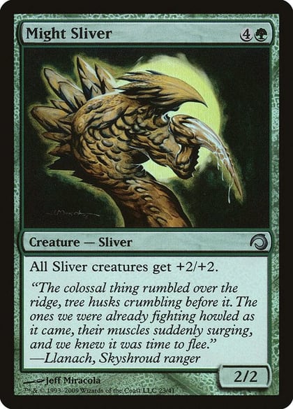 Might Sliver, Premium Deck Series: Slivers 23