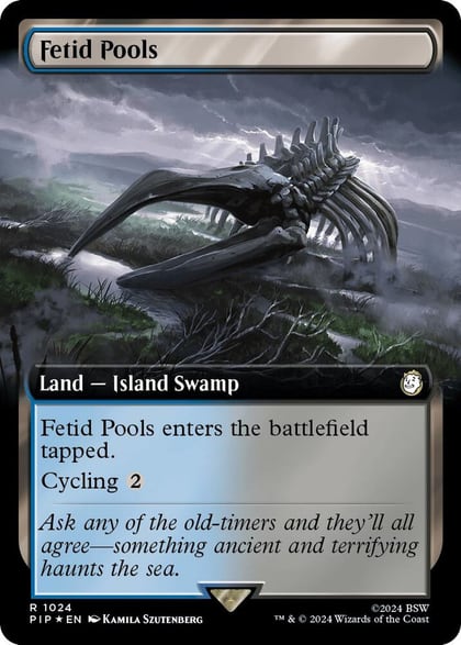 Fetid Pools (Extended Art) (Surge Foil), Universes Beyond: Fallout 1024