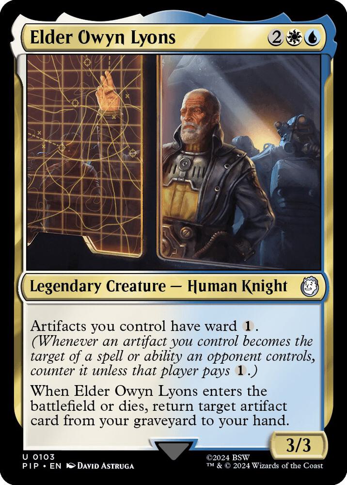 Elder Owyn Lyons, Universes Beyond: Fallout 103