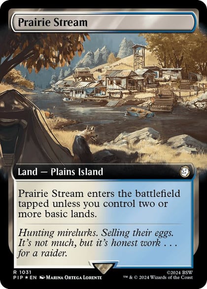Prairie Stream (Extended Art) (Surge Foil), Universes Beyond: Fallout 1031