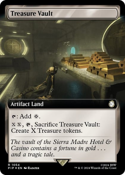 Treasure Vault (Extended Art) (Surge Foil), Universes Beyond: Fallout 1054