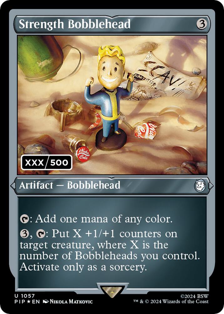Strength Bobblehead (Serial Numbered), Universes Beyond: Fallout 1057