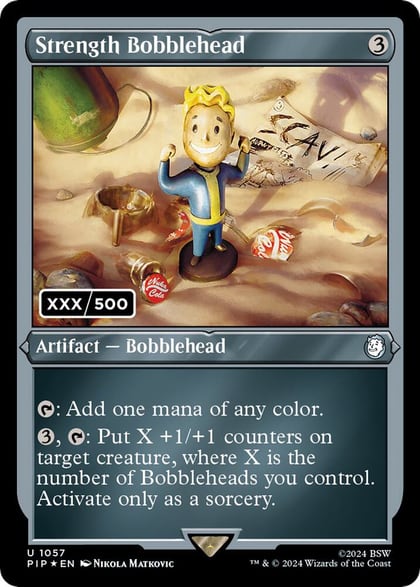 Strength Bobblehead (Serial Numbered), Universes Beyond: Fallout 1057