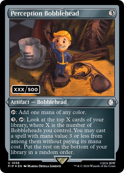 Perception Bobblehead (Serial Numbered), Universes Beyond: Fallout 1058