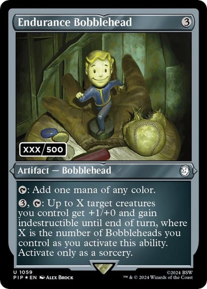 Endurance Bobblehead (Serial Numbered), Universes Beyond: Fallout 1059