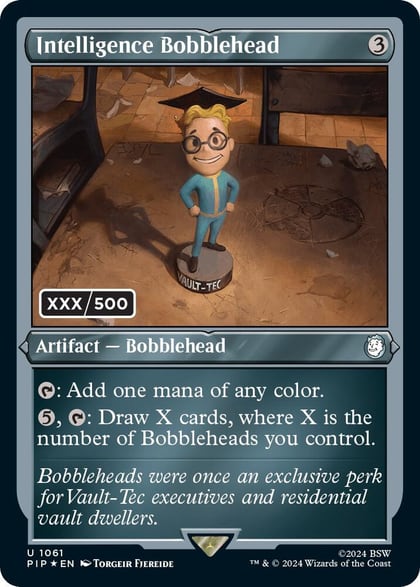Intelligence Bobblehead (Serial Numbered), Universes Beyond: Fallout 1061