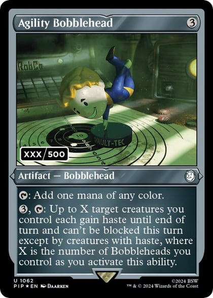 Agility Bobblehead (Serial Numbered), Universes Beyond: Fallout 1062