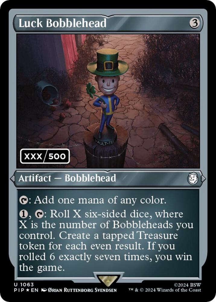 Luck Bobblehead (Serial Numbered), Universes Beyond: Fallout 1063