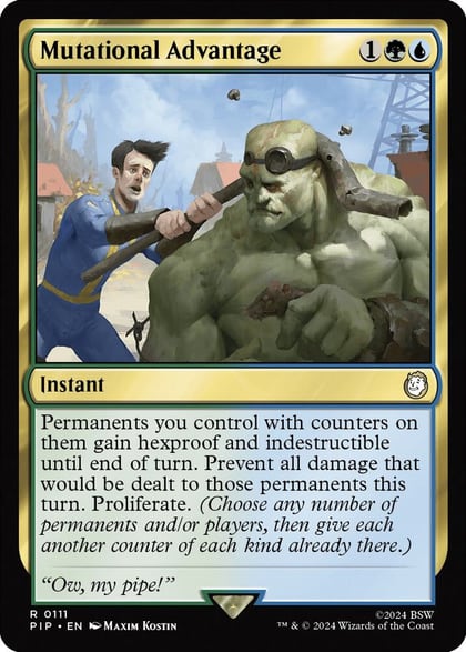 Mutational Advantage, Universes Beyond: Fallout 111