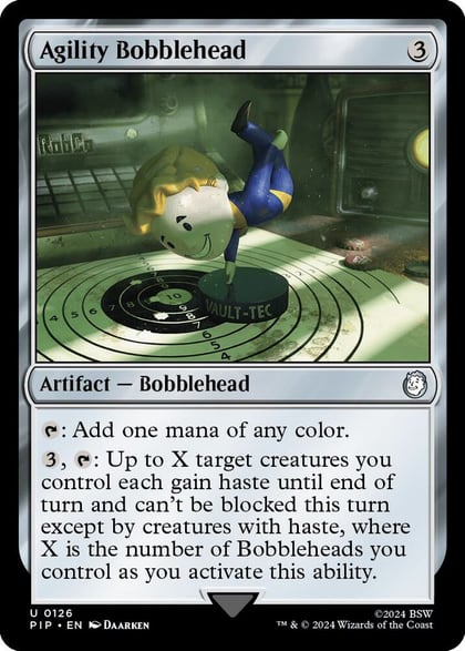 Agility Bobblehead, Universes Beyond: Fallout 126