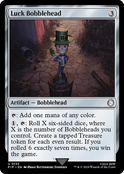 Luck Bobblehead, Universes Beyond: Fallout 135