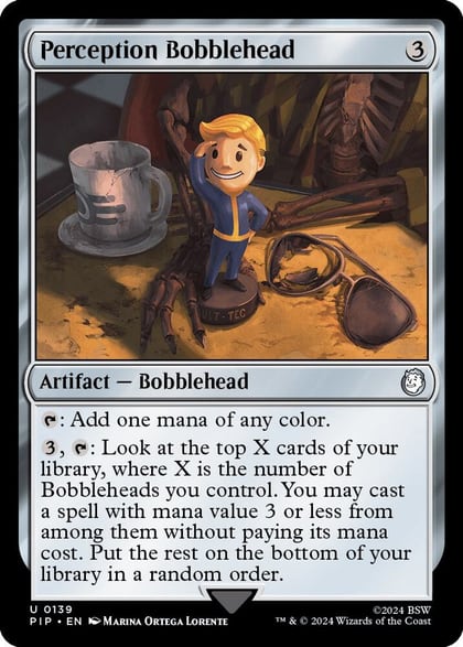 Perception Bobblehead, Universes Beyond: Fallout 139