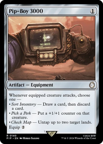 Pip-Boy 3000, Universes Beyond: Fallout 140