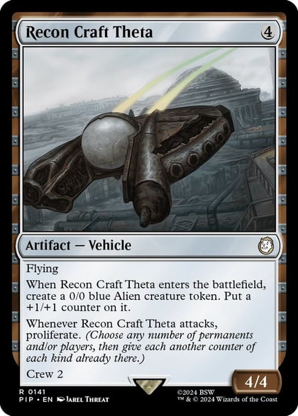 Recon Craft Theta, Universes Beyond: Fallout 141