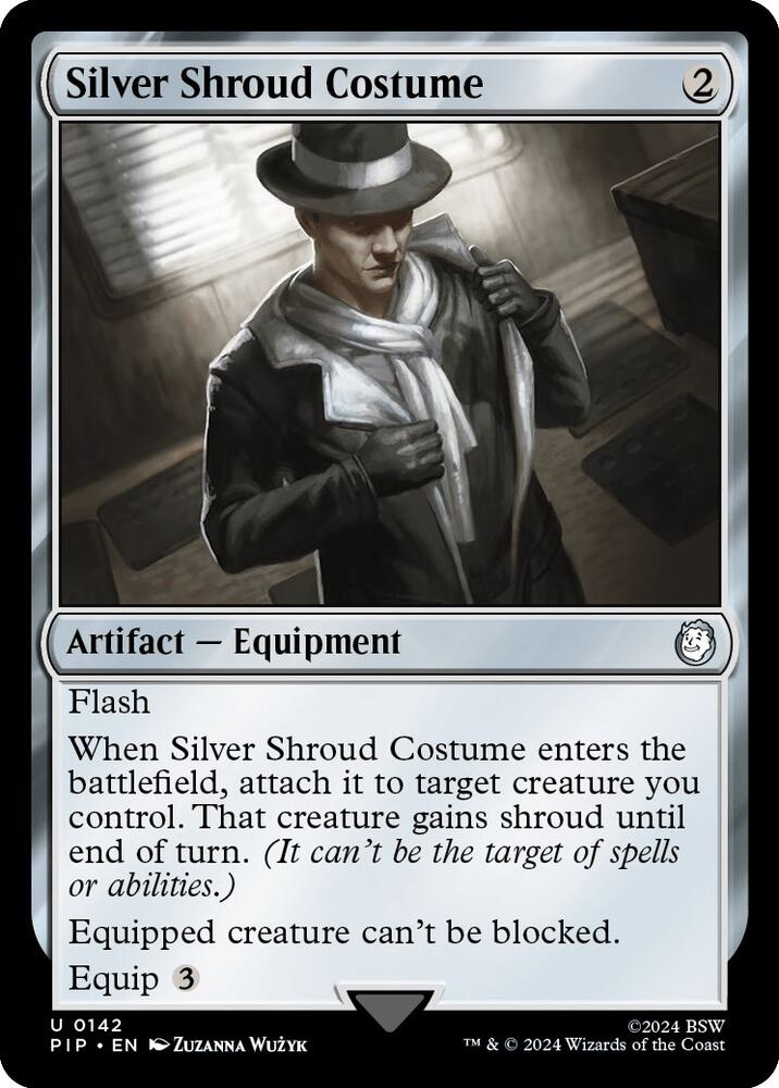 Silver Shroud Costume, Universes Beyond: Fallout 142