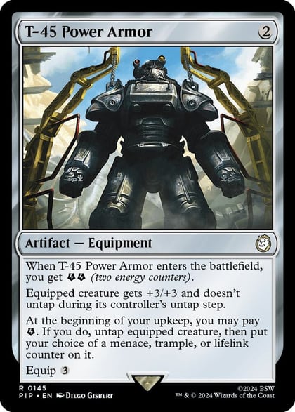 T-45 Power Armor, Universes Beyond: Fallout 145