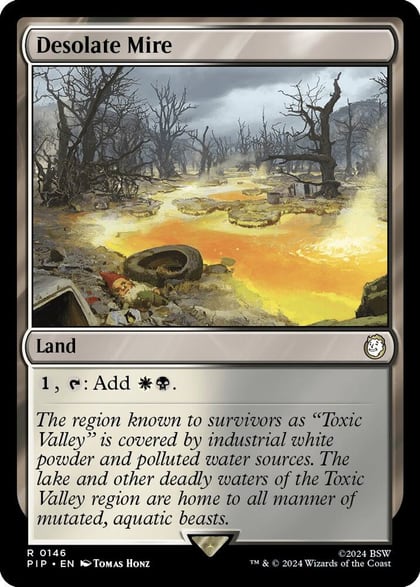 Desolate Mire, Universes Beyond: Fallout 146