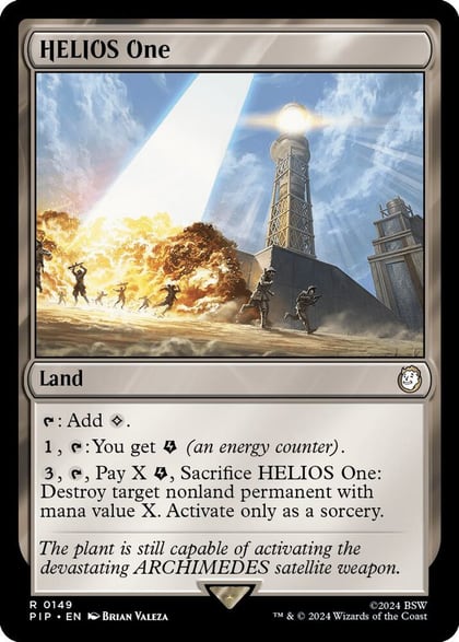 HELIOS One, Universes Beyond: Fallout 149
