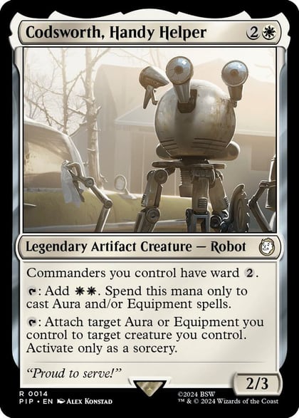 Codsworth, Handy Helper, Universes Beyond: Fallout 14