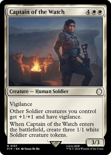Captain of the Watch, Universes Beyond: Fallout 157