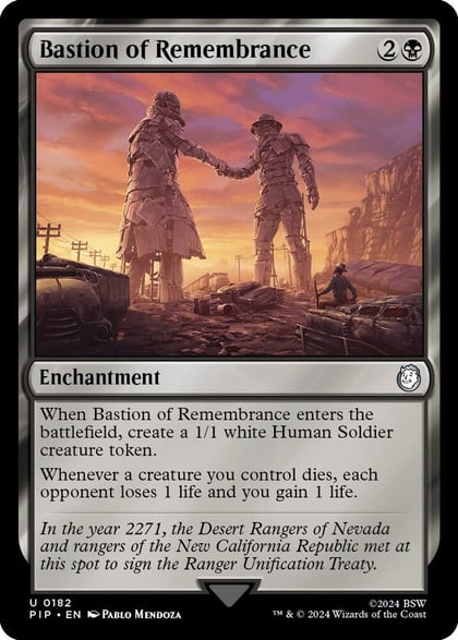 Bastion of Remembrance, Universes Beyond: Fallout 182