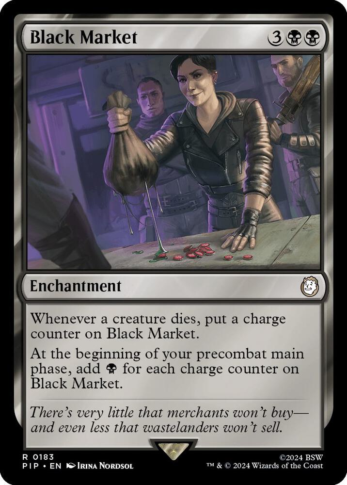Black Market, Universes Beyond: Fallout 183