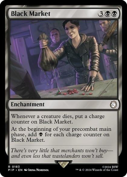 Black Market, Universes Beyond: Fallout 183
