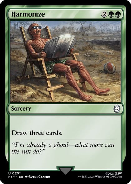 Harmonize, Universes Beyond: Fallout 201